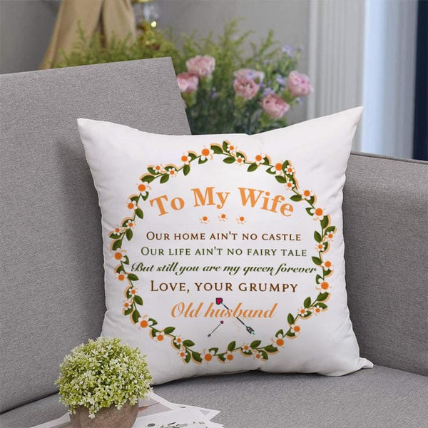 Husband To Wife - You Are My Queen Forever - Pillow Case - UULTC